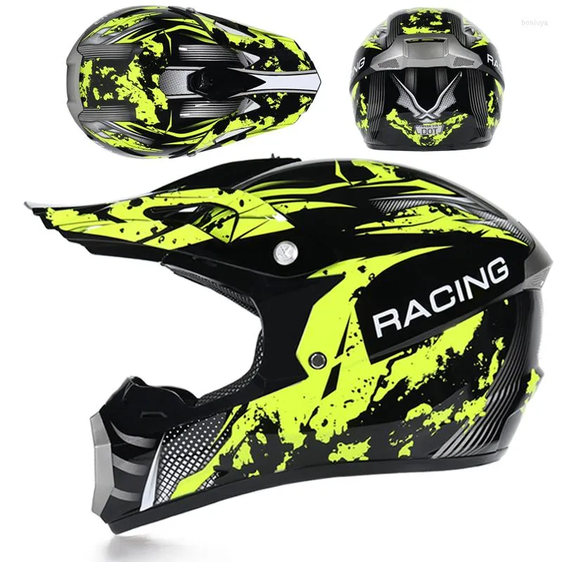 Casques de moto Arrivées Casque pour vélo tout-terrain Abs MenWomen Racing Motocross Downhill Bike