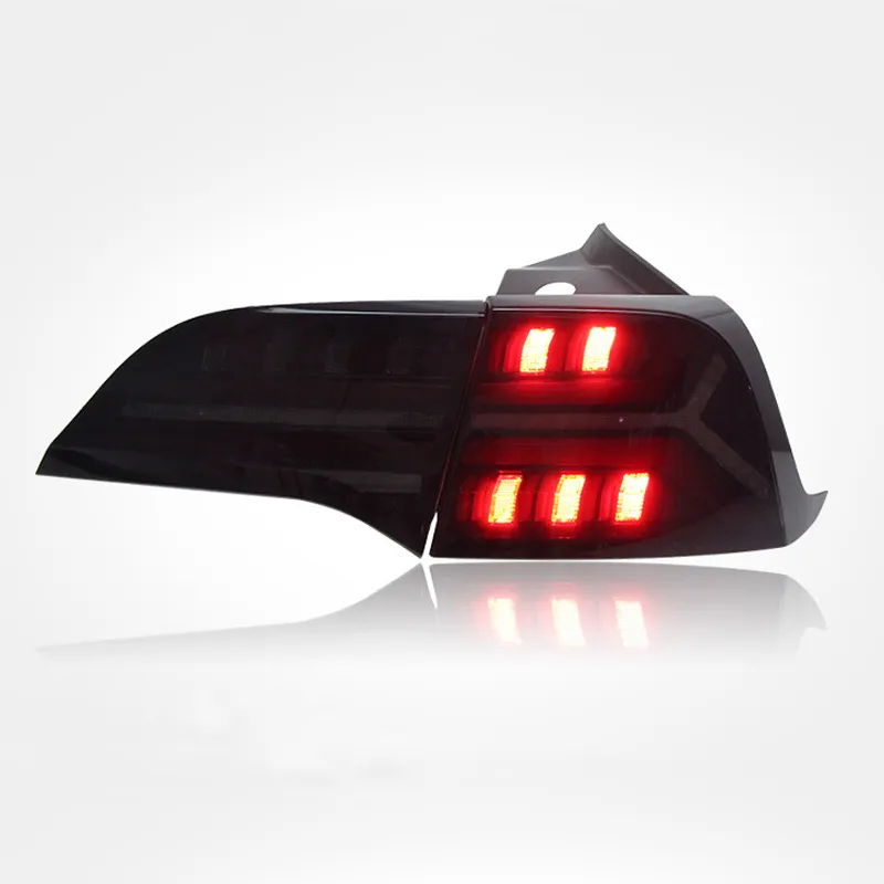 For Tesla Model 3 Tail Light Assembly LED Model Y Taillight Brake Reverse Parking Running Rear Lamp Streamer Turn Signal Indicator