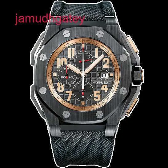 Ap Swiss Luxury Watch Epic Royal Oak Offshore Ceramica Automatico Meccanico Cronometro Orologio da uomo 26378io Oo A001ke.01 Orologio 26378io Oo A001ke.01