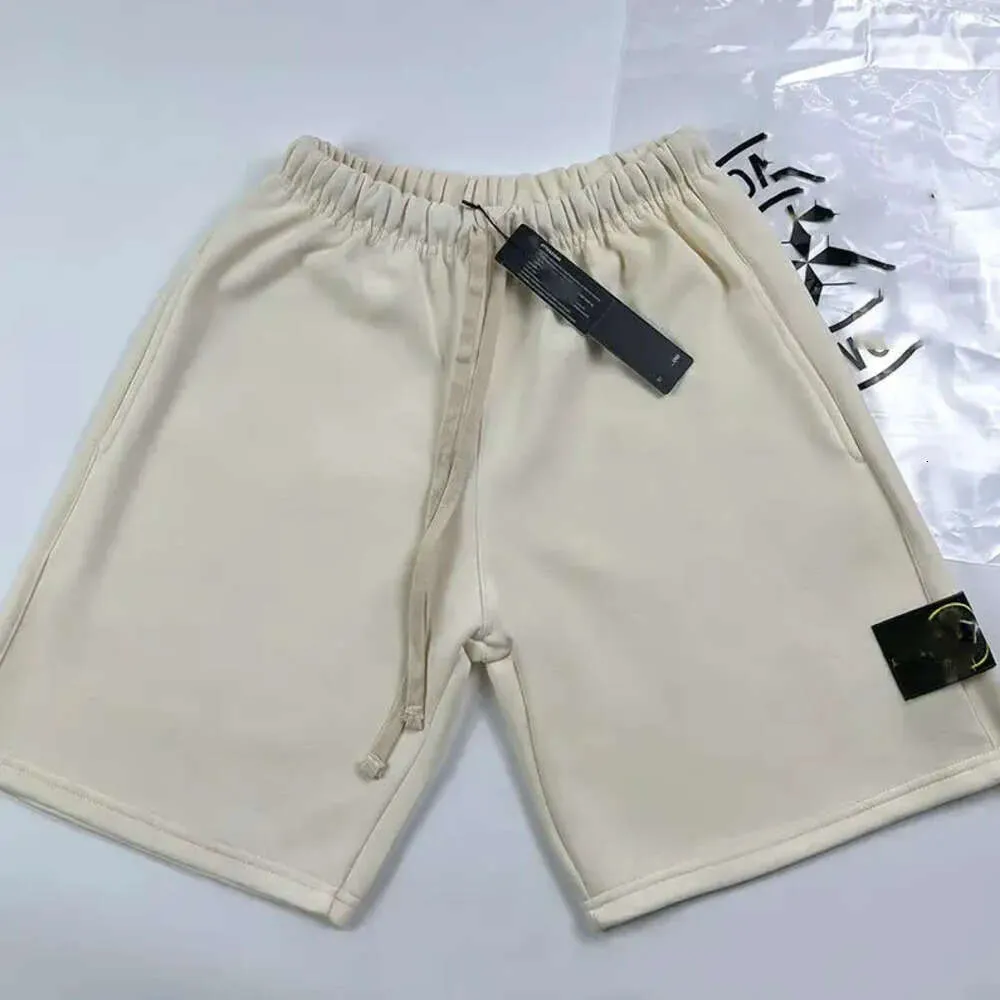 Fashion Mens Designer Stones Island Clothing Apparel Str Unisex Cotton Sports Short Street Style Tide Knäslängd Shorts 688SS