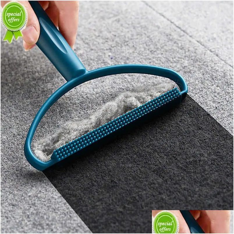 Lint Remover New Pet Lint Accueil Vêtements Griffoirs Manuel Rouleau Canapé Fuzz Tissu Rasoir Brosse Outil Propre Fourrure Drop Livraison Accueil Dhdo9