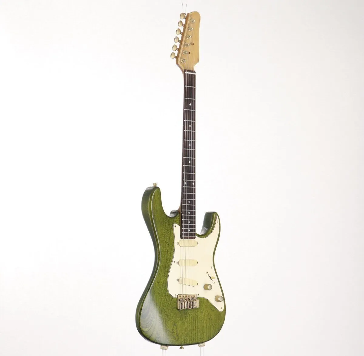 Vall ey Arts California Pro Transparent Green Guitare électrique