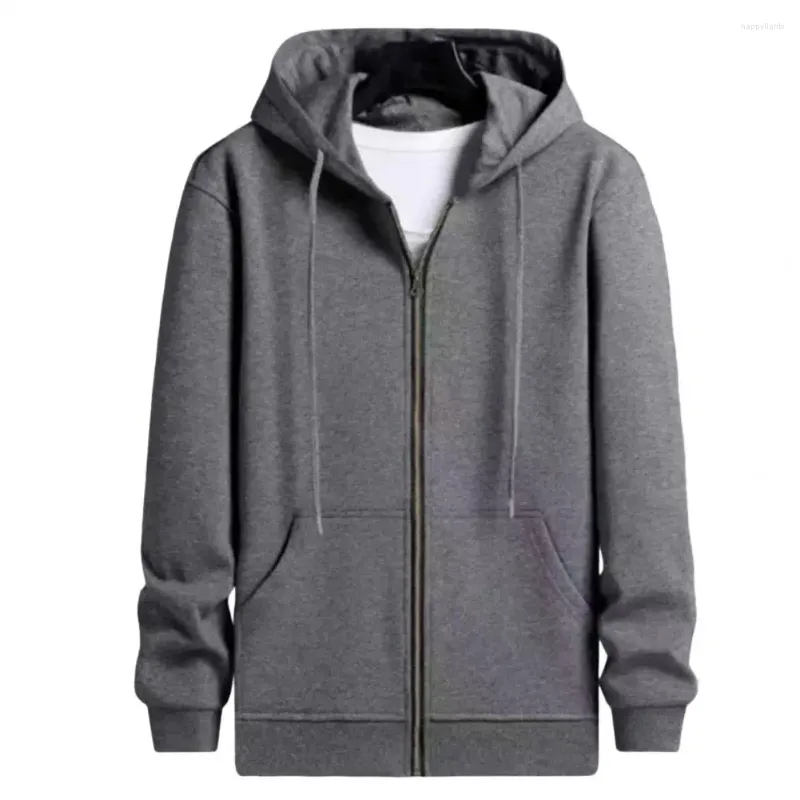 Sweats à capuche pour hommes 2023 Hommes Zip Sweat à capuche surdimensionné Plus Taille Sweat à capuche à manches longues Top Sweat-shirt Homme Fermeture à glissière Lâche Baggy Grande taille Grand 5XL