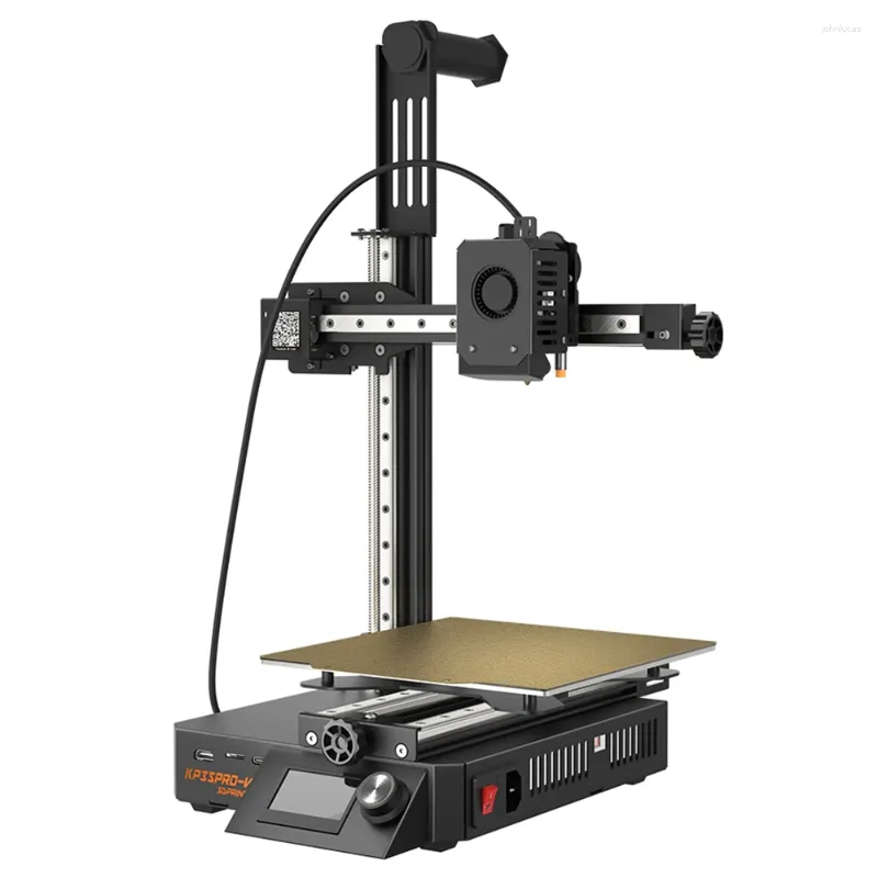Skrivare Kingroon KP3S Pro V2 3D Printer Kit Fast Assembly High Precision 500mm/S Speed ​​Printing Linear Guide Rail FDM Impresora
