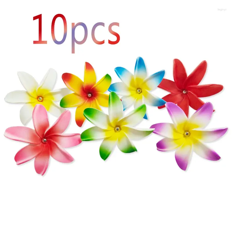 Decoratieve Bloemen 10 stks/set Bruiloft Hawaii Zomer Zwembad Party DIY Home Decoratie Kunstmatige Hula Meisjes Liefde Haaraccessoires