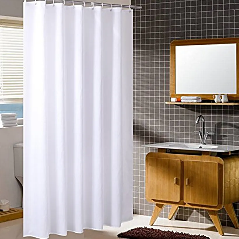 Cortinas De Ducha El Baño Pesado Impermeable Y Antimoho Blanco D40 230422  De 9 €