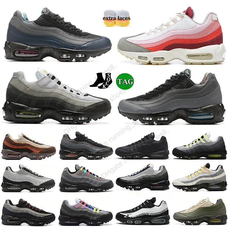 Designer di grandi dimensioni 12 maschile 95 scarpe da corsa 95s ola formatori schizzo Aegean tempesta sequoia laser fuchsi neon anatomy tour giallo donne jogging sneaker sport