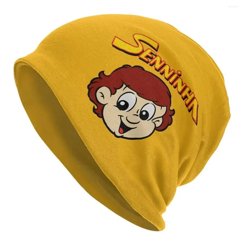 Baretten Senninha Ayrton Senna Motorkap Hoeden Hip Hop Outdoor Skullies Mutsen Hoed Voor Mannen Vrouwen Gebreide Warme Multifunctionele Caps