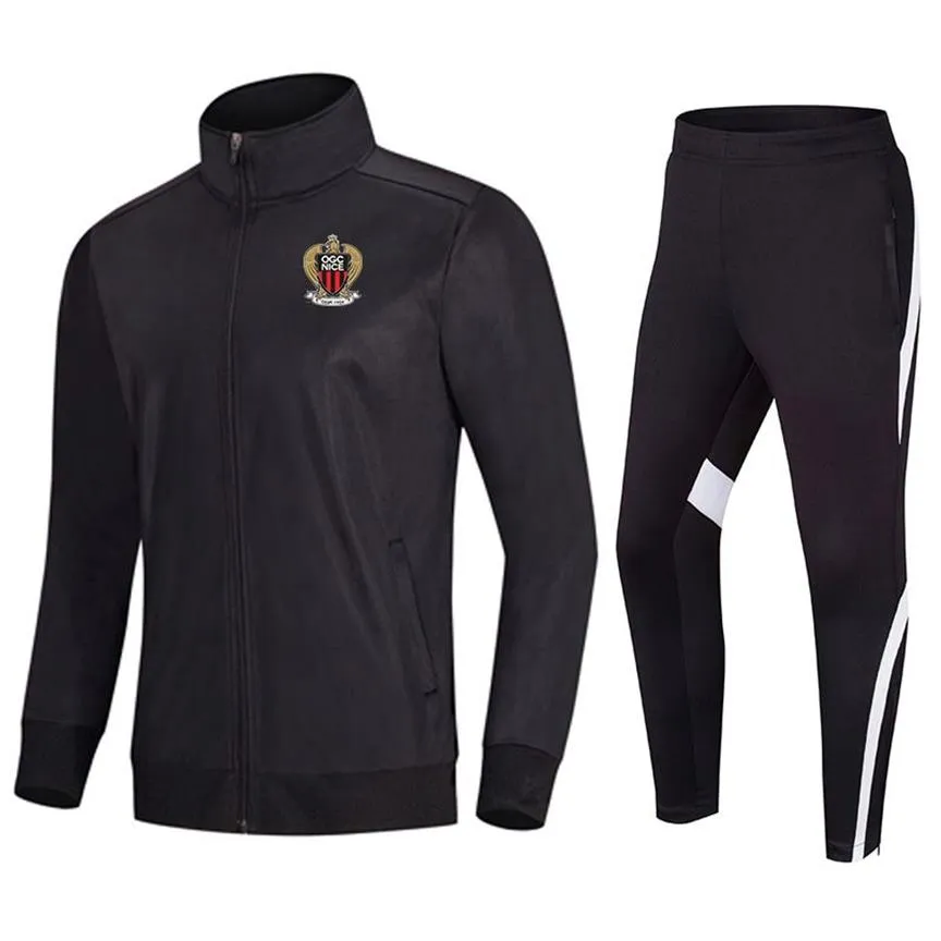Ogc agradável agasalho masculino crianças logotipo personalizado 100% poliéster design de treinamento equipe futebol qualidade esporte jaqueta231s