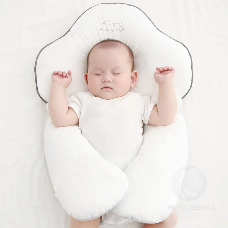 Pillows Baby Pillow Breathable Comfort Head Protect Neck Body Support Sleeping Pillow 230422