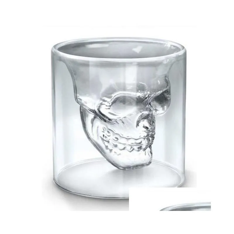 Vinglas på 25 ml 70 ml 150 ml 250 ml kopp skl glas s öl whisky halloween dekoration kreativ transparent dricker dricka droppe de dhodf