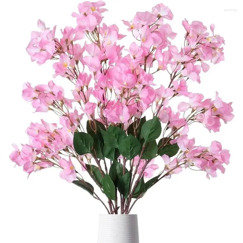 Fiori decorativi Simulazione Bouquet di fiori spezzati Vento nordico Seta Soggiorno Decorazione domestica Matrimonio Plastica Piccolo Tung