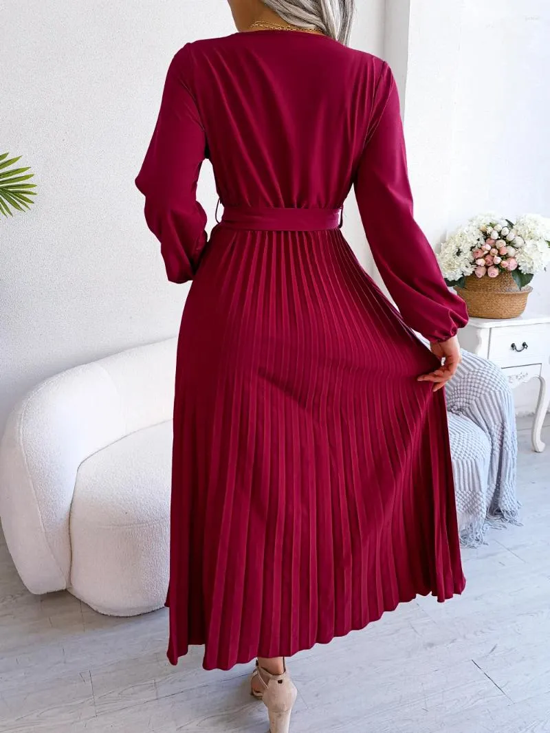 cowl neck a-line mini dress in pink Beaujolais Long Sleeve Cowl Neckline Ruffle Satin Mini Dress Blush