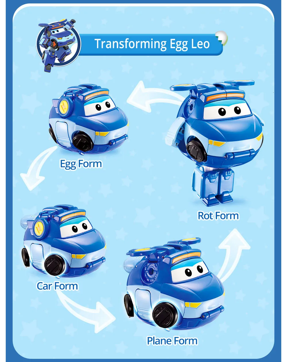 プレミア】スーパーウイングス 変形たまご