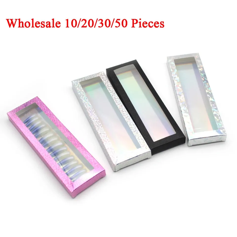 False Nails Press On Nail Packaging Boxes Wholesale in Bulk 10/20/30/50 stycken Design Nail Art Salon Small Business Package Box 231121