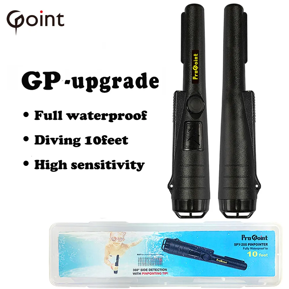 Industrial Metal Detectors GP-Upgrade Locator and GP Pointer Waterproof Handheld Professional Locating Pinpoint Rod Pro Detector Gold Finder 230422