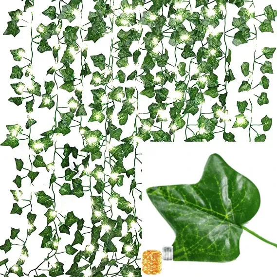 Artificial ivy wall home decorative plants vines greenery garland