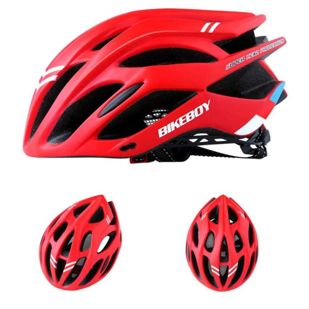 Caschi da ciclismo BIKEBOY Casco da ciclismo Ultralight Safe MTB Casco da bicicletta Uomo Donna Mountain Bike Sport Casco da bicicletta speciale Capacete Ciclismo J230422