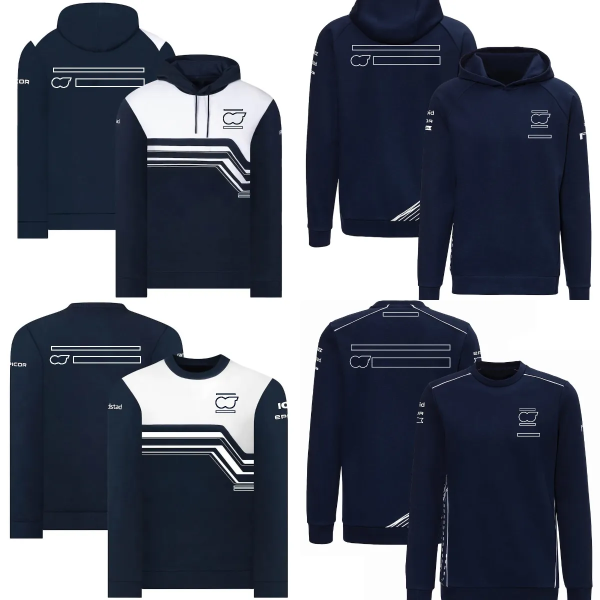 Sweat à capuche F1 pour hommes, combinaison de course d'équipe de formule 1, pilote de sport automobile, décontracté, printemps automne, 2023