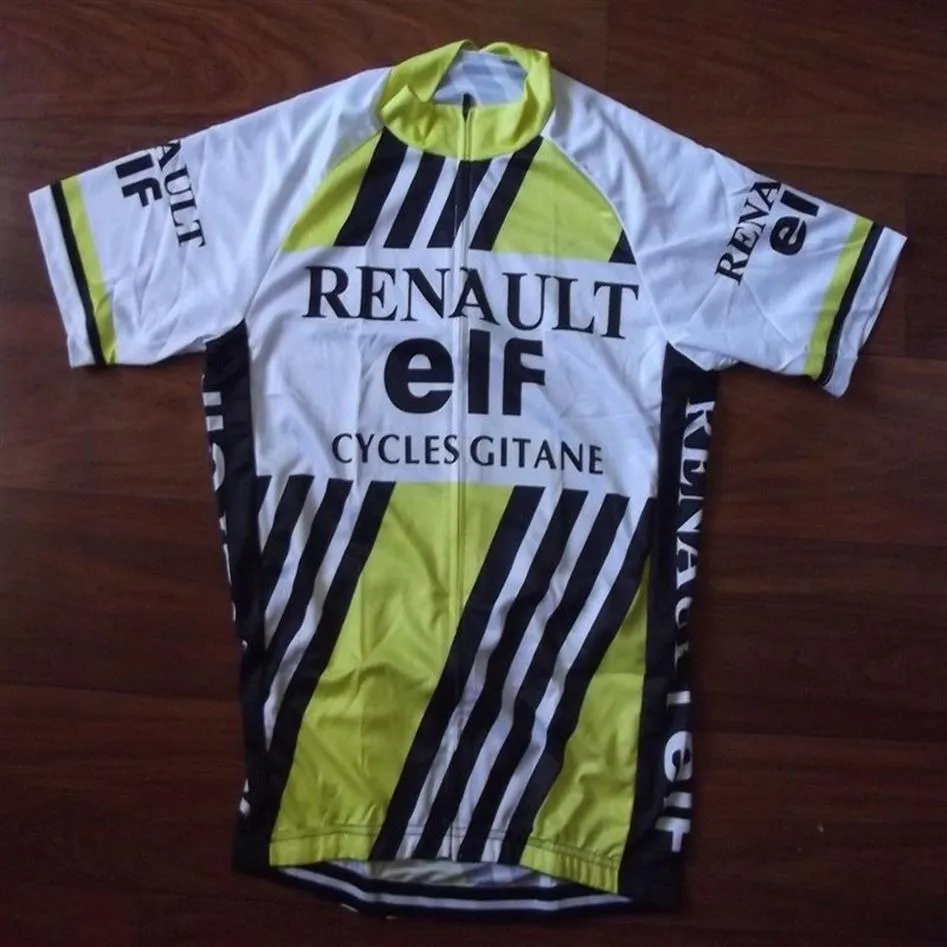 Renault Elf Mens Cycling Jersey Ropa Ciclismo Clothing Mtb Bike Cykelkläder 2022 Cycling Uniform 2xs-6xl A522392