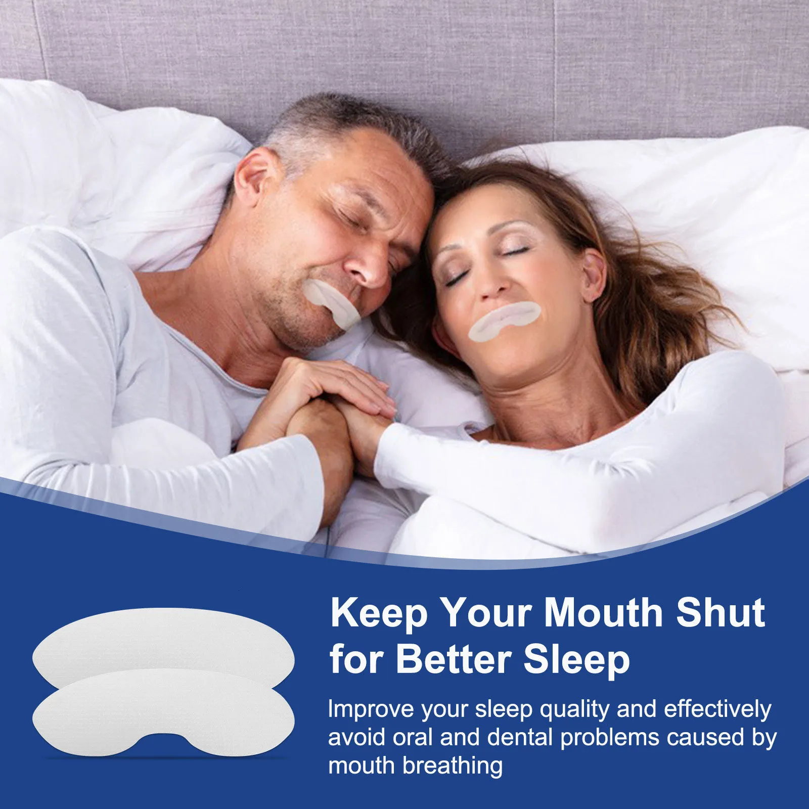 Snuring Stop 90 30 stks Sleepstrips Mond Anti Snore Lijm Tape voor betere neusademen Minder gezondheidszorg 230421