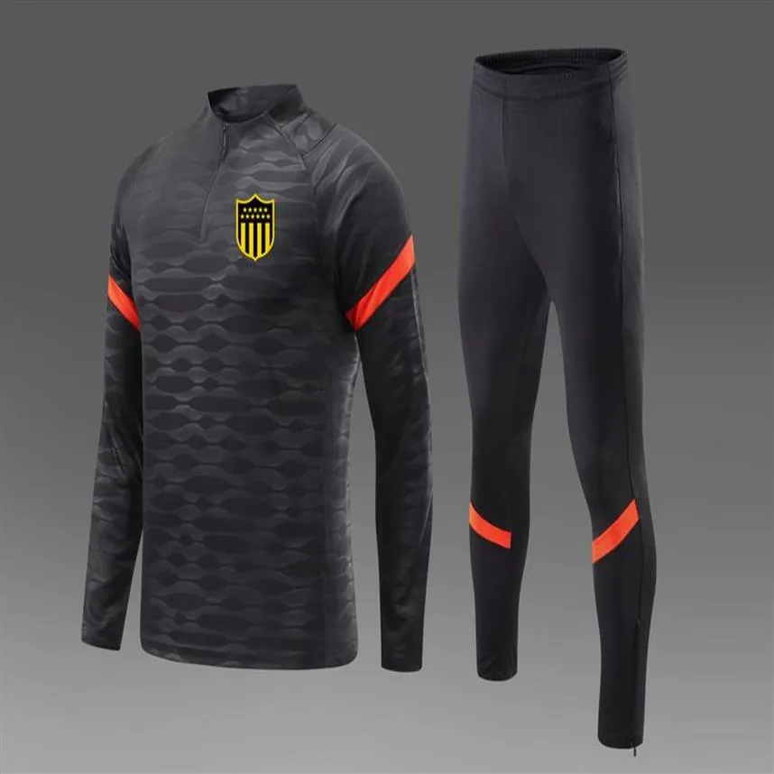 Club Atletico Pe arol Penarol Club Atletico Survêtements de football pour hommes Combinaison d'entraînement de course en plein air Automne et hiver Enfants So2797