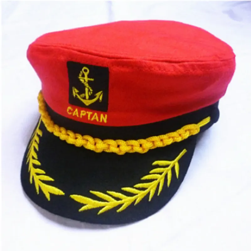 Ball Caps Black White Red Striped Military Hat Cap Adjustable Soldier Captain Sailor Army Vintage Bone Gorras For Women Men 230421MSKT