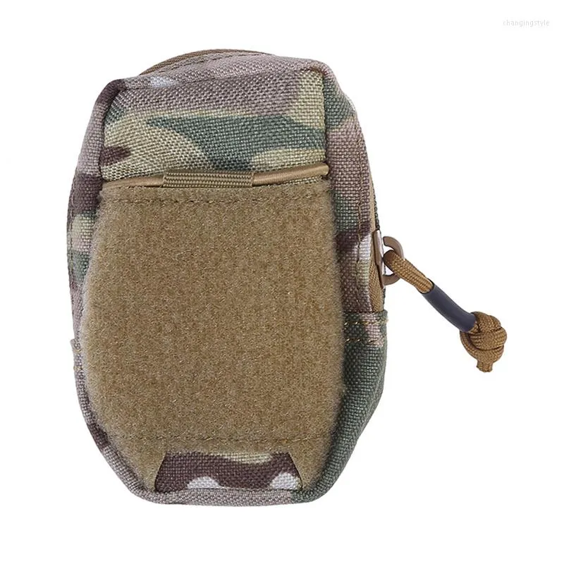 Taillezakken Outdoor Hunting Bag Nylon Quick Out Tactical Molle Handboei Kas Pouch Tool Key Telefoonhouder Universele zakken