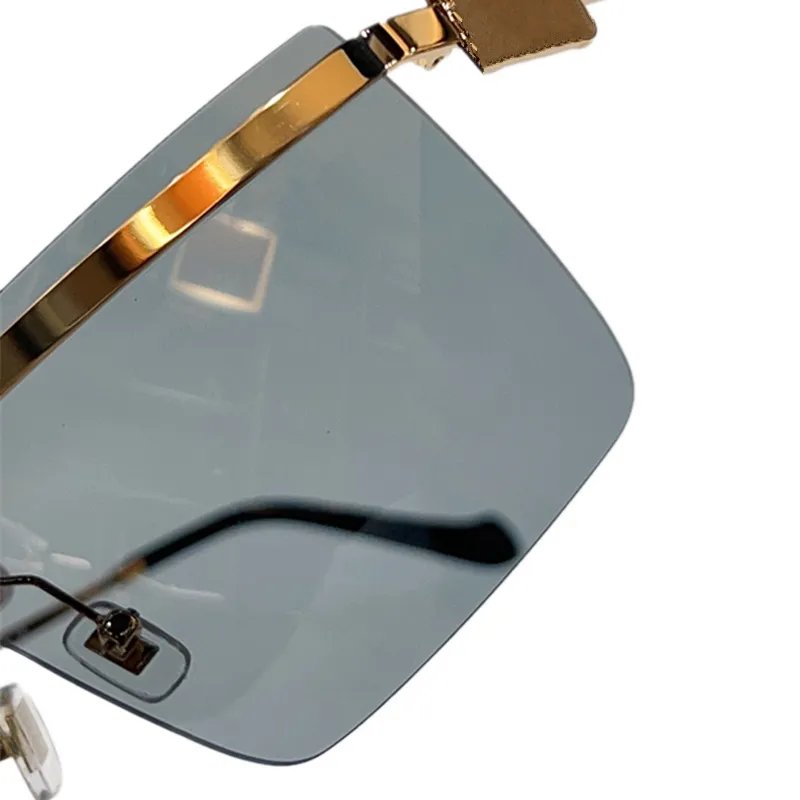 2024легкие модные интегрированные хипстерские солнцезащитные очки UV400 унисекс, большие прямоугольные очки без оправы, роскошные дези-модели, очки для вождения, полный комплект футляра112