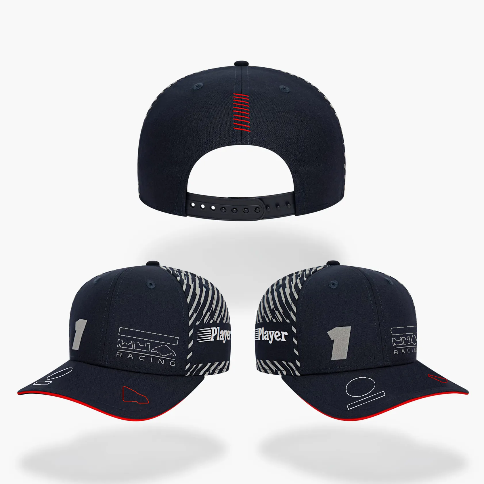F1 Racing Caps Formula One Casual Baseball Caps For Men And Women ...