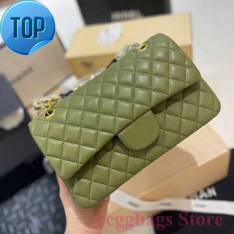 CC Tasarımcı Çantalar Kanal Zinciri Crossbody Omuz Çantası Kadın Hobo Marka Marka Lüks Tote Moda Bayanlar Cüzdan Cüzdan Siyah Mavi Yeşil