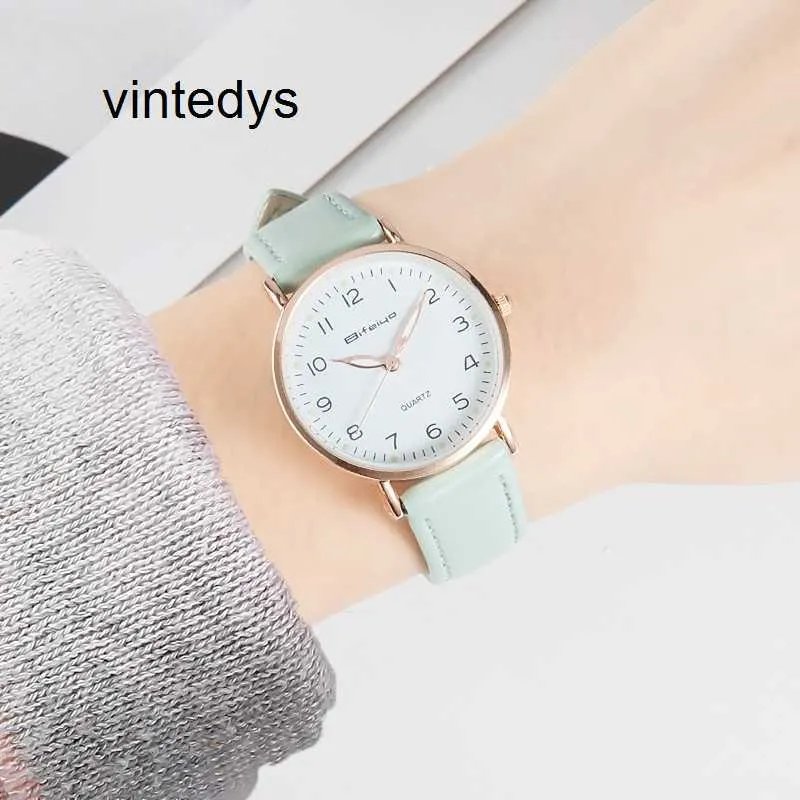 Luxury Watch White Girl Watch For Female Students Middle School High Simple Temperament Night Light Waterproof Silent and Fashionable Women's