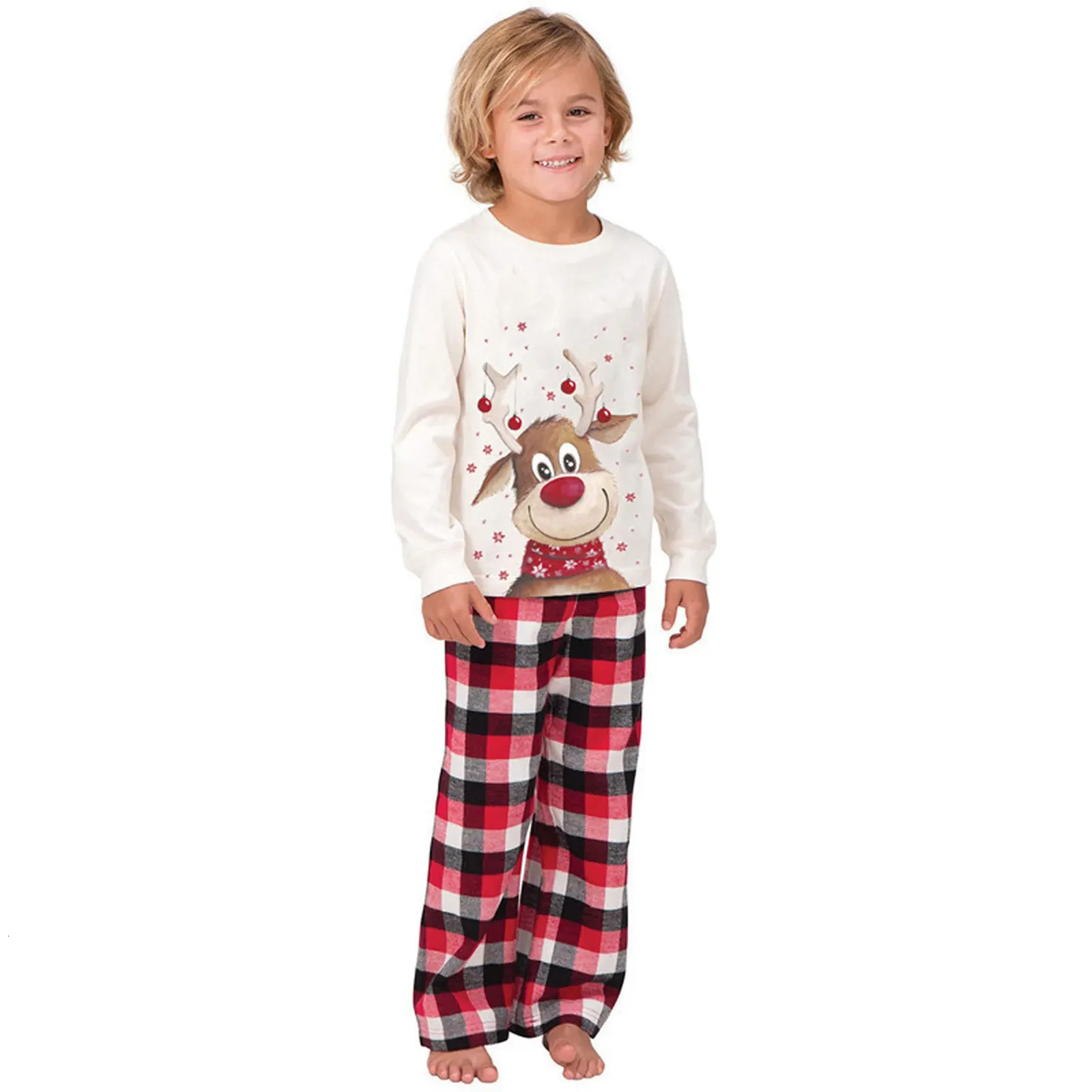 Cozy Cotton Christmas Family Matching Pajamas Set Sleepwear for Family  Photos from Dhgate Family Matching Outfits - price 17.74, image size:1600x1600