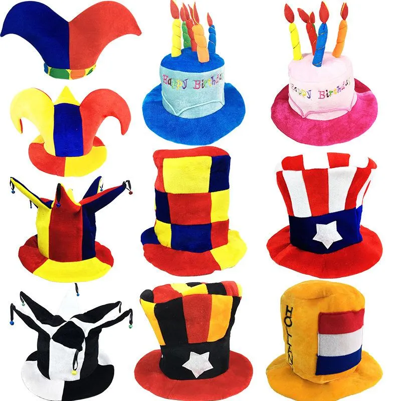 Berretti Bambini Adulti Halloween Pois Divertente Circo Cappello Da Clown  Cappello Da Festa Cappellini Cappelli Elfi Puntelli Cosplay Mascherata  Carnevale Regalo Di CompleannoBerretti Da 8,63 €