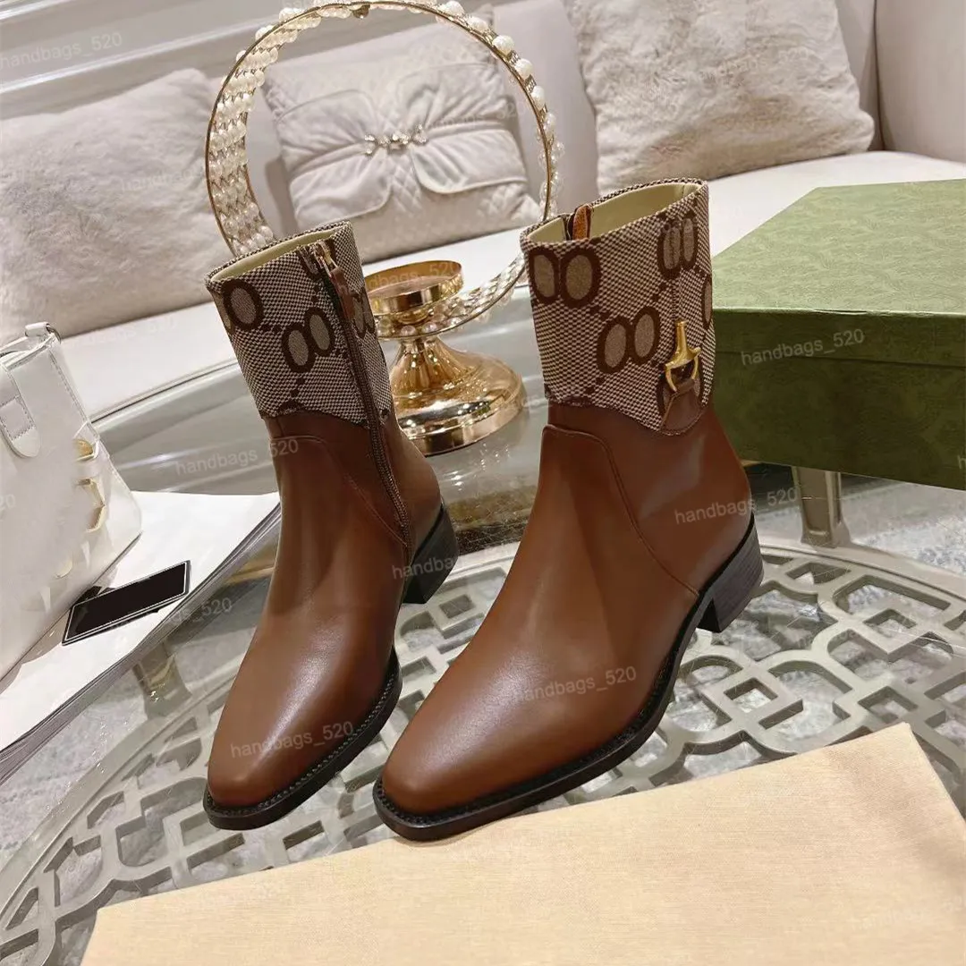 Bottines en cuir de vache pour femmes, bottines courtes Martin en cuir véritable avec fermeture éclair, mode automne hiver 2023