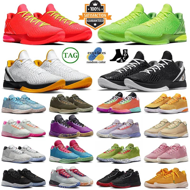 Mens Basketball Shoes Kobe Kobes 6 KB Mambacita Men Women Top Designer ...