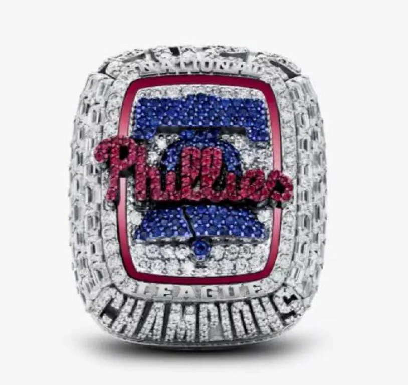 2022 2023 Philadelphia World Series Baseball Team Championship Ring Sport Souvenir Men Fan Gift wholesale Hip Hop Punk Jewelry