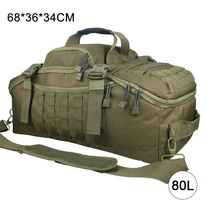 Large Military Duffle Bag, Waterproof Duffel Bag with