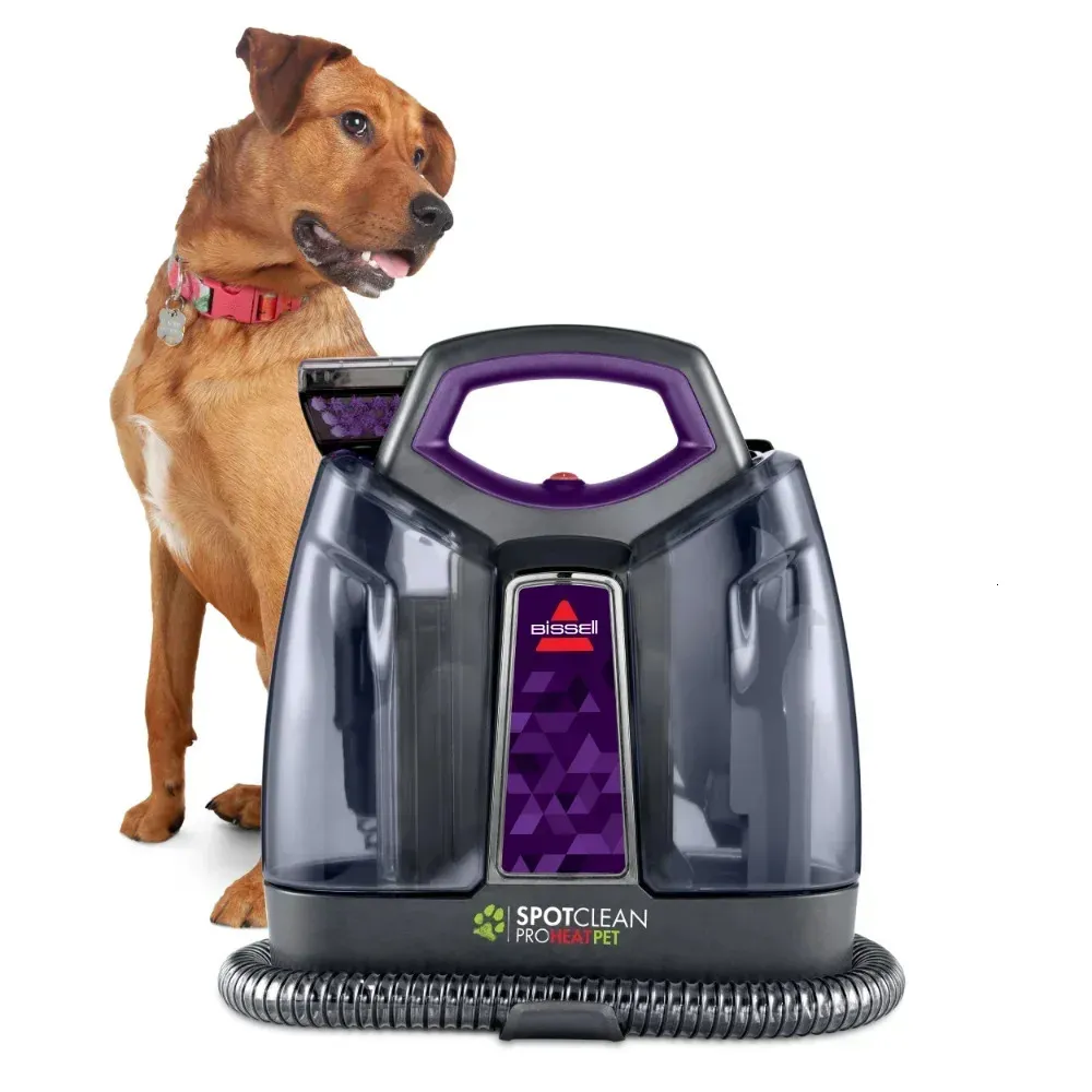 SpotClean ProHeat Portable Robot Vacuum Dog Hair 2513W For Pet Carpet