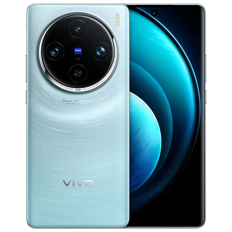 Original Vivo X100 Pro 5G Teléfono móvil inteligente 16GB RAM 1TB ROM Dimensidad 9300 50.0MP NFC Android 6.78 "120Hz AMOLED Pantalla curva Identificación de huellas dactilares IP68 Teléfono celular a prueba de agua