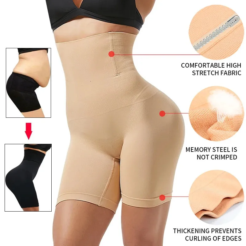 Taille Tummy Shaper taille haute formateur bout à bout slips sous-vêtements amincissants contrôle du ventre Shapewear culotte Corset perte de poids corps Shaper culotte 231121