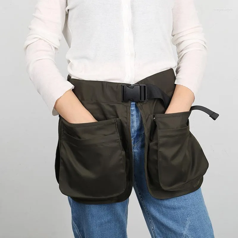 Storage Bags Waist Bag Belt Heavy Pocket Oxford Tool Apron With 7 Pockets Electrician Gardening Fanny Package