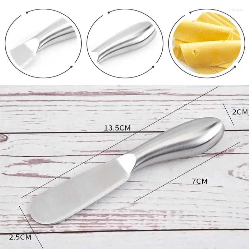 Couteaux couteau à beurre en acier inoxydable, crème ménagère épaissie applicateur de confiture de Dessert outils de cuisine goutte 1 pièces
