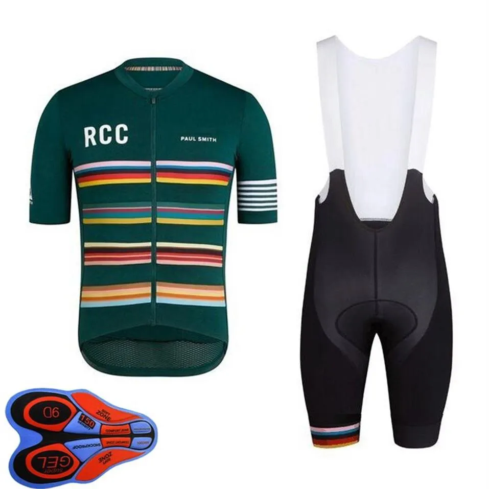 Mens Rapha Team Cycling Jersey Bib Shorts Set Racing Bicycle Clothing Maillot Ciclismo Summer Quick Dry Mtb Bike Clothes Sportwea244w