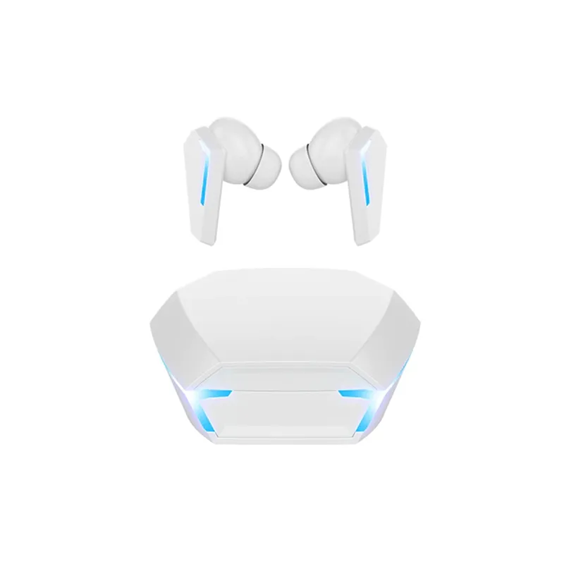 Appel sans fil avec casque de jeu Bluetooth 5.2 TWS avec écouteurs antibruit à faible latence pour tous les Smartphones