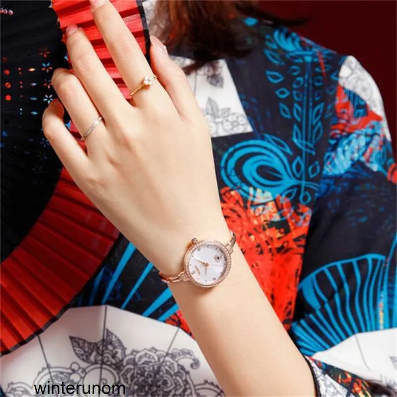 Rosdn Couple Watches Rosdn Watch Women's Watch Star Diamond-encrusted  Fashion Women's Watch Quartz Watch Student Waterproof Simple Small Dial  Steel