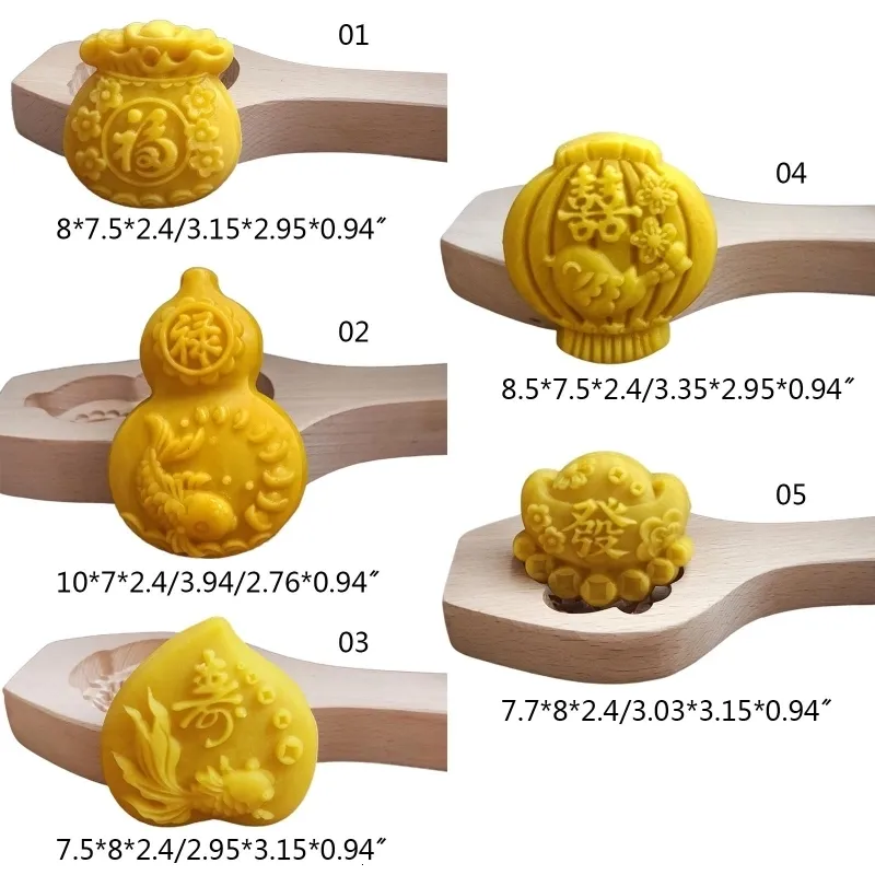 Wholesale Wooden Press Mooncake Mold 