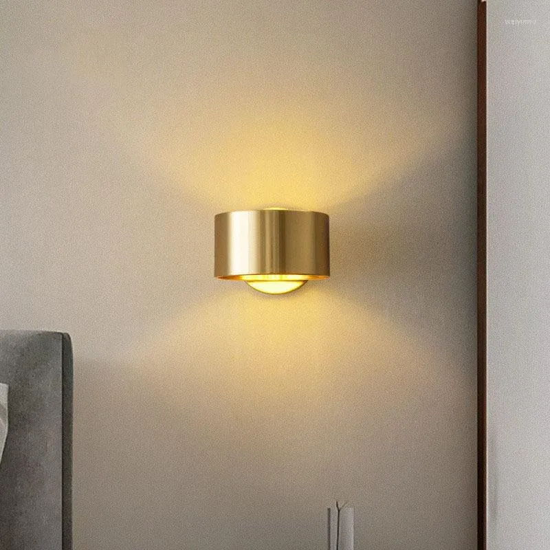 Wandlampen glaslamp Noordig marmer glazuur nicho de parede smart bed led licht voor slaapkamer gewei sconce