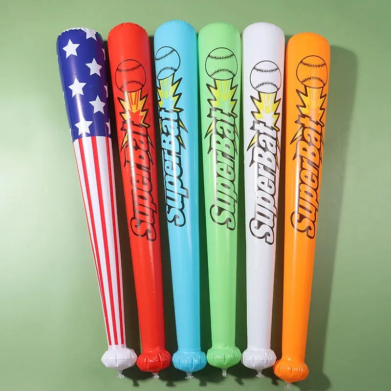 Inflatable American Flag Baseball Bat Toy - 80/85cm Patriotic Fun ...