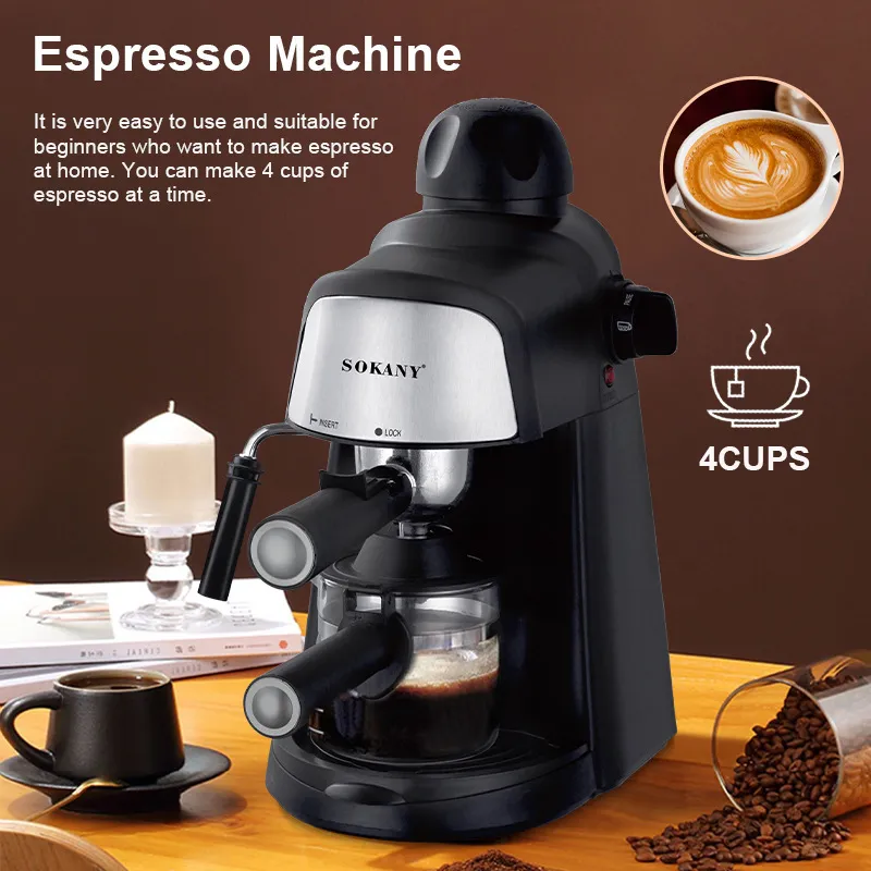 Sonifer Coffee Maker European Electric Coffee Pot Coffee Machine